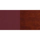 Burgundy Vinyl Seat/Mahogany Wood Frame |#| Solid Back Mahogany Wood Restaurant Chair - Burgundy Vinyl Seat