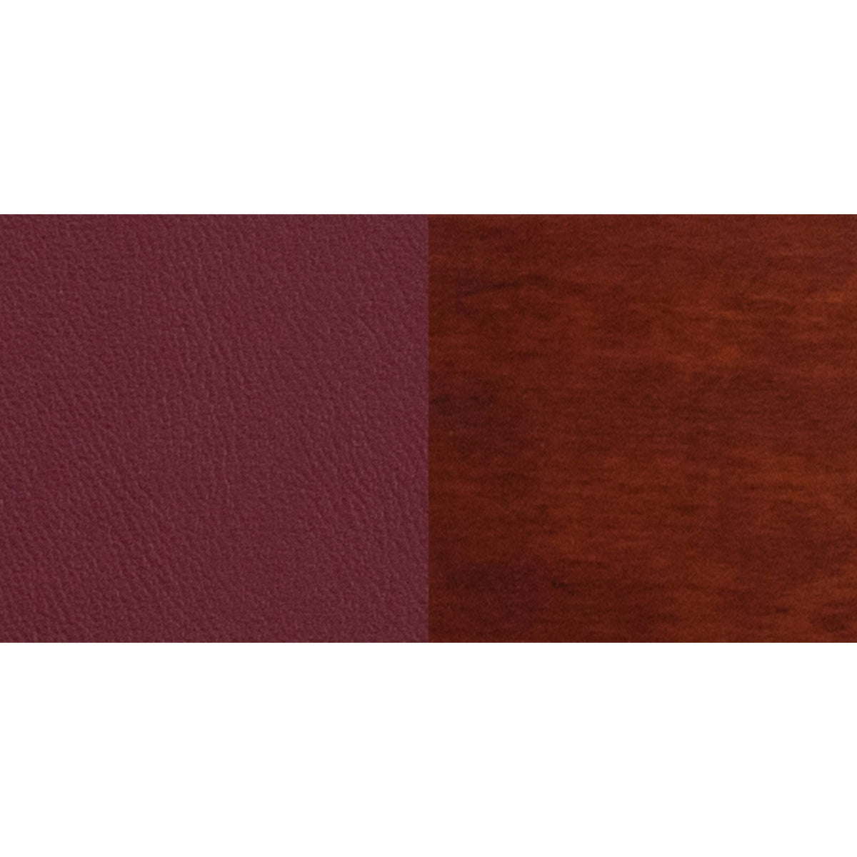 Burgundy Vinyl Seat/Mahogany Wood Frame |#| Solid Back Mahogany Wood Restaurant Chair - Burgundy Vinyl Seat