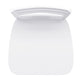 White Wash |#| Commercial Antique White Wash Wood Ladderback Swivel Counter Stool with Footrest
