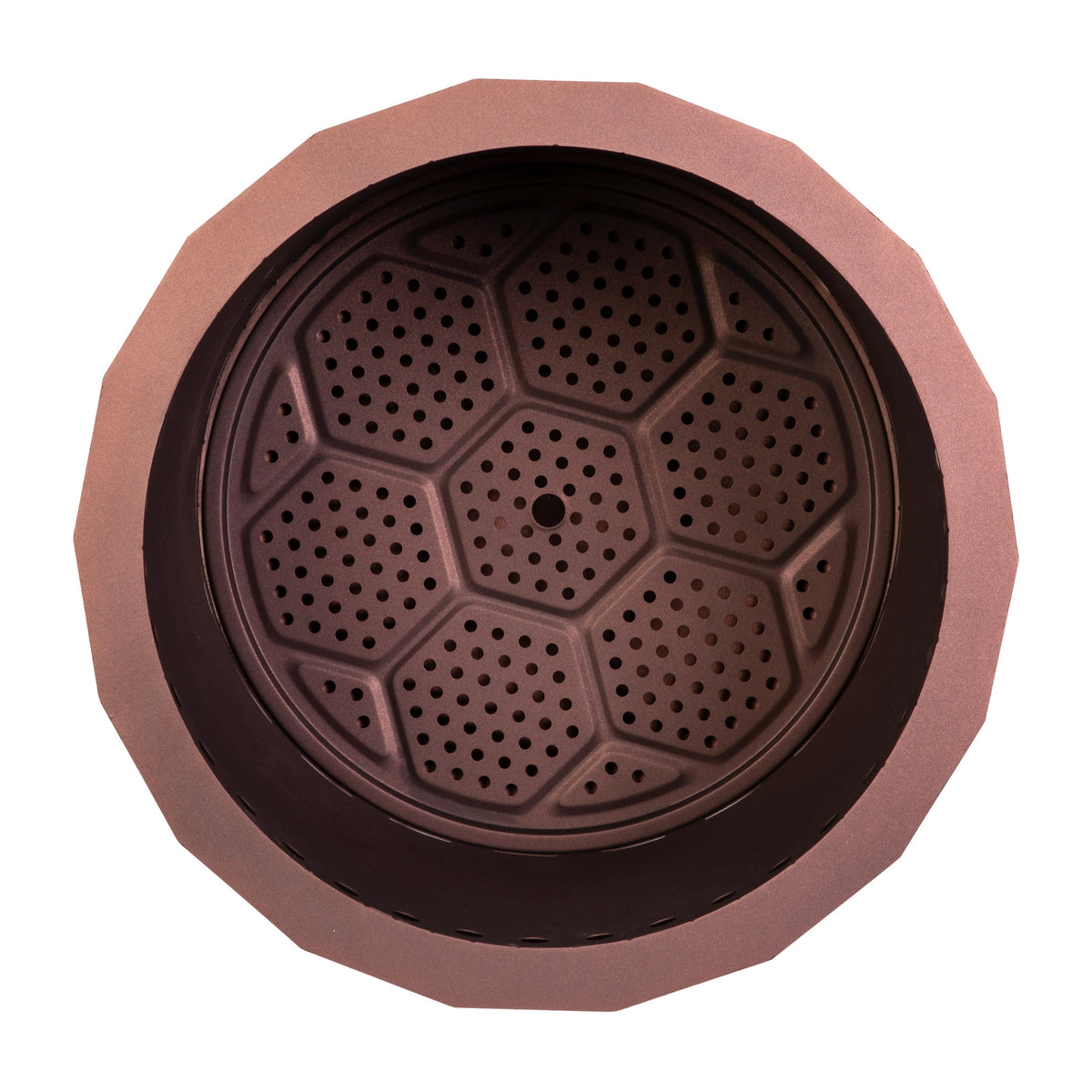 Bronze |#| Commercial Grade 19.5inch Outdoor Smokeless Wood Burning Fire Pit - Bronze