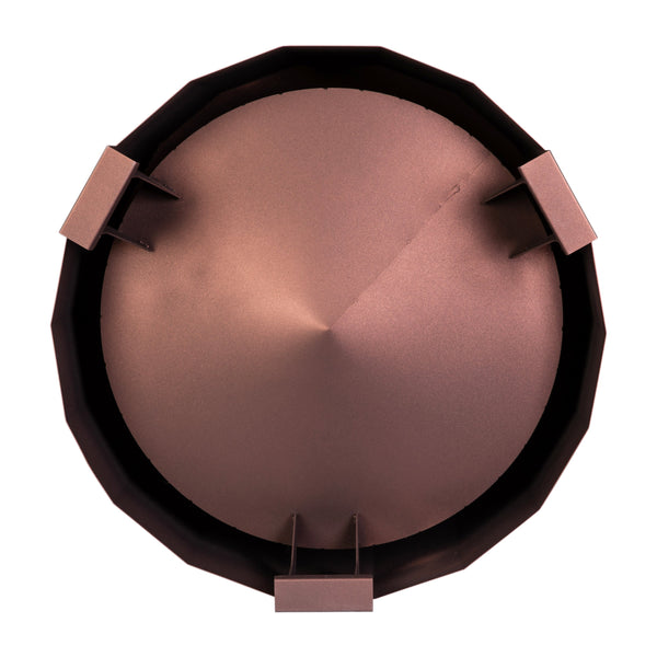 Bronze |#| Commercial Grade 19.5inch Outdoor Smokeless Wood Burning Fire Pit - Bronze