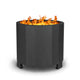 Black |#| Commercial Grade 19.5inch Outdoor Smokeless Wood Burning Fire Pit - Black