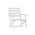 Tolleson Commercial Grade Adirondack Dining Chair with Fold Out Cup Holder, Weather Resistant Recycled HDPE Adirondack Chair