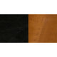 Black Vinyl Seat/Cherry Wood Frame |#| Vertical Slat Back Cherry Wood Restaurant Chair - Black Vinyl Seat