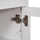 White |#| 59" Engineered Wood Buffet Sideboard Storage Cabinet w/ 3 Drawers, Doors in Wht