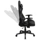 Gray |#| Racing Gaming Ergonomic Chair with Fully Reclining Back in Gray LeatherSoft