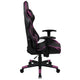 Purple |#| Racing Gaming Ergonomic Chair with Fully Reclining Back in Purple LeatherSoft