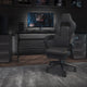 Black |#| Black Ergonomic Gaming Chair -Recline Back/Arms, Footrest, Massaging Lumbar