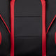 Black Gaming Desk and Chair With Massage and Slide-Out Footrest, Headrest Pillow