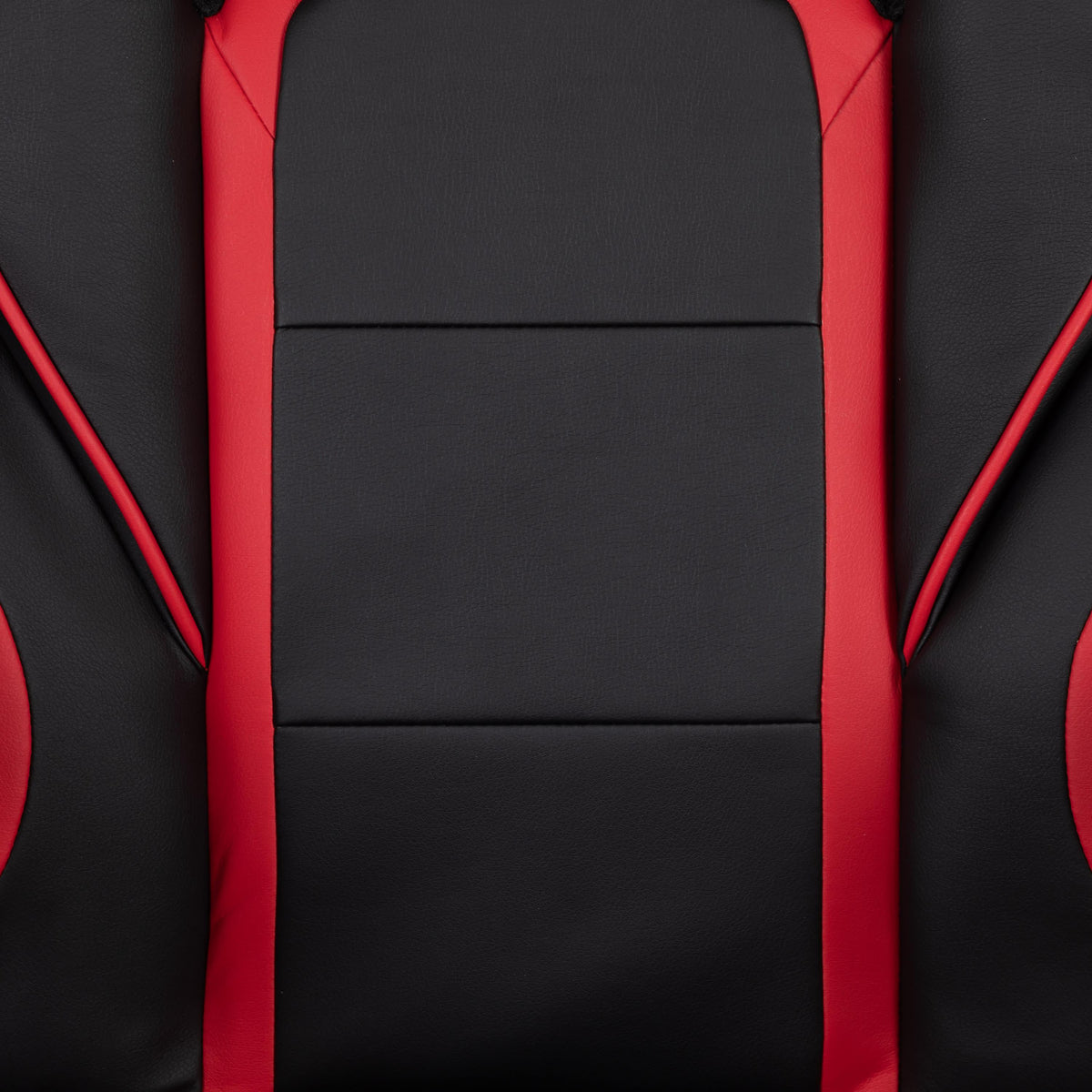 Black Gaming Desk and Chair With Massage and Slide-Out Footrest, Headrest Pillow