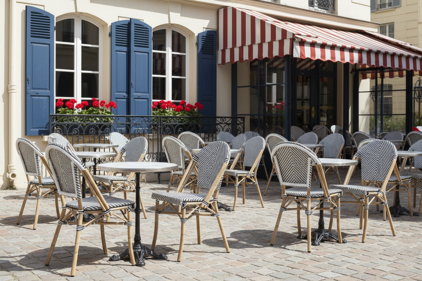 French Café with Paris Chairs