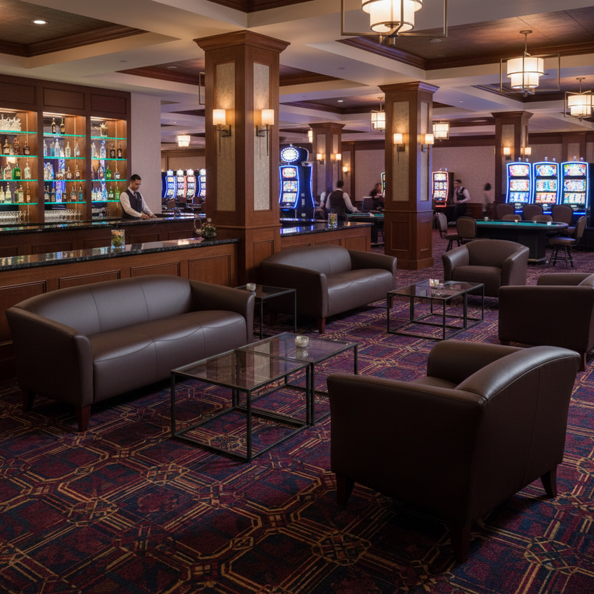 HERCULES Imperial Series Dark Brown - Casino Lounge